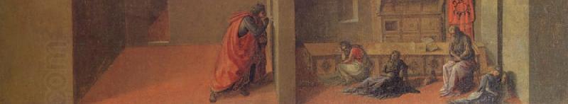 Fra Filippo Lippi St.Nicholas Dowers Three Impoverished Maidens with his Inberitance